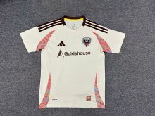 25/26 Washington United  Away White Fans 1:1 Quality Soccer Jersey