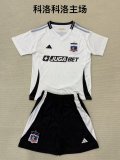 25/26 Colo Colo Home Adult Kits  1:1  Quality  Soccer Jersey（成人套装）