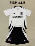 25/26 Colo Colo Home Adult Kits  1:1  Quality  Soccer Jersey（成人套装）