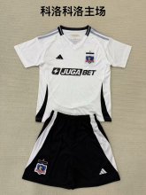 25/26 Colo Colo Home Adult Kits  1:1  Quality  Soccer Jersey（成人套装）