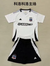 25/26 Colo Colo Home Adult Kits  1:1  Quality  Soccer Jersey（成人套装）
