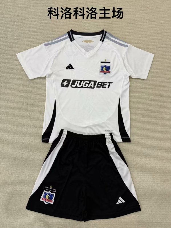 25/26 Colo Colo Home Adult Kits  1:1  Quality  Soccer Jersey（成人套装）