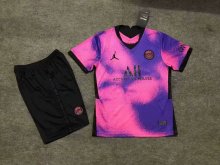 20/21 Paris Third Kids Retro 1:1 Quality Soccer Jersey