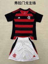 25/26 Flamengo Home Adult Kits 1:1  Quality  Soccer Jersey（成人套装）
