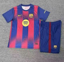 25/26  Barcelona Home Adult Kits 1:1  Quality  Soccer Jersey（成人套装）