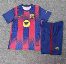 25/26  Barcelona Home Adult Kits 1:1  Quality  Soccer Jersey（成人套装）