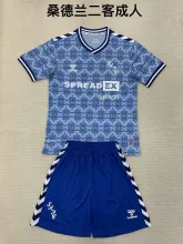 24/25 Sunderland Third Adult Kits 1:1  Quality  Soccer Jersey（成人套装）