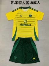24/25 Celtic Away Adult Kits 1:1  Quality  Soccer Jersey（成人套装）
