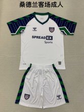 24/25 Sunderland  Away Adult Kits 1:1  Quality  Soccer Jersey（成人套装）