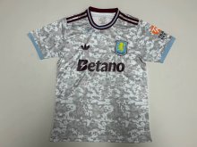 25/26 Aston Villa Training Clothes Fans  1:1 Quality Soccer Jersey