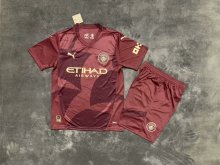 24/25 Manchester City Third Adult Kits 1:1  Quality  Soccer Jersey（成人套装）