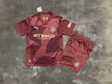 24/25 Manchester City Third Adult Kits 1:1  Quality  Soccer Jersey（成人套装）