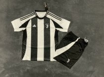 24/25 Juventus  Home Adult Kits  1:1  Quality  Soccer Jersey（成人套装）