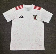 25/26 Japan Training Clothes White  Fans 1:1 Quality Soccer Jersey