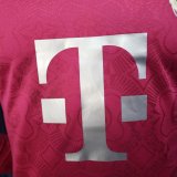 24/25 Bayern Munich  125th Anniversary  Red Long Sleeve Player 1:1 Quality Soccer Jersey