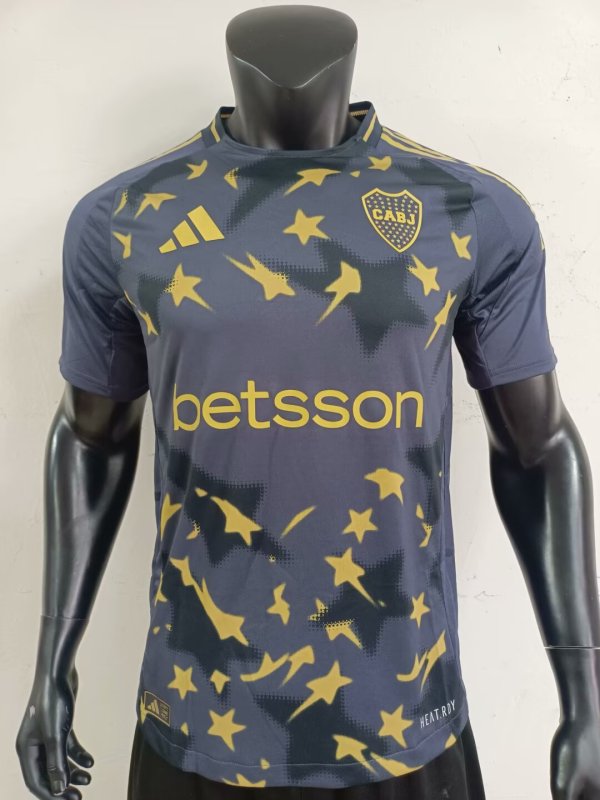 25/26 Boca Third Player 1:1 Quality Soccer Jersey