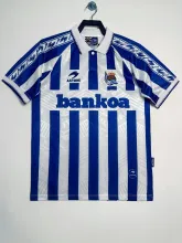 1994/1995 Real Sociedad Home Fans Retro 1:1 Quality Soccer Jersey