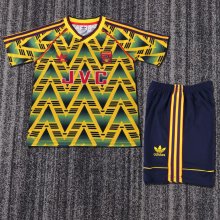 1991/1993 Arsenal Away Kids Retro 1:1  Quality Soccer Jersey