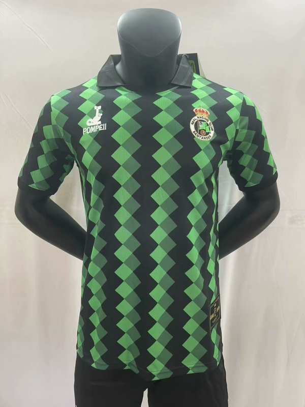 25/26 Racing de Santander Goalkeeper's 112th Anniversary Special Edition Fans 1:1 Quality Soccer Jersey