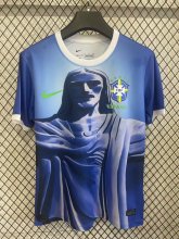 25/26 Brazil Jesus Special Edition Blue Fans 1:1 Quality Soccer Jersey