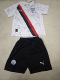 25/26 Manchester City Joint payment  Away Kids Kits 1:1 Quality Soccer Jersey