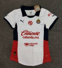 24/25 Chivas Away Woman's  Fans 1:1 Quality Soccer Jersey