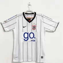 2009 Corinthians Home Fans Retro 1:1 Quality Soccer Jersey