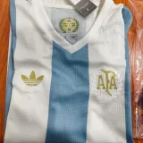 24/25 Argentina 50th Anniversary Edition Adult Kits 1:1  Quality  Soccer Jersey（成人套装）