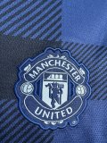 2013/2014 Manchester United Away Long Sleeve 1:1 Retro Quality Soccer Jersey