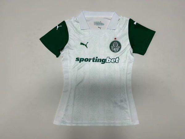 25/26 Palmeiras Away Woman's Fans 1:1 Quality Soccer Jersey