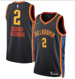 2025 NBA Thunder Quality NBA Jersey