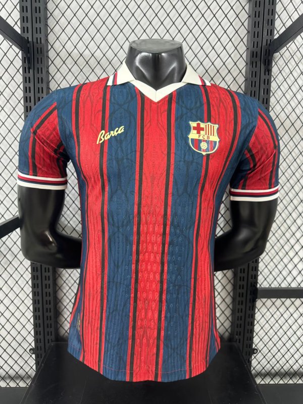 25/26 Barcelona 125th Anniversary Special Edition PLayer 1:1 Quality Soccer Jersey