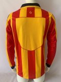 1999/2000 Galatasaray  Home Long Sleeves Fans Retro 1:1 Quality Soccer Jersey