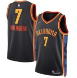 2025 NBA Thunder Quality NBA Jersey
