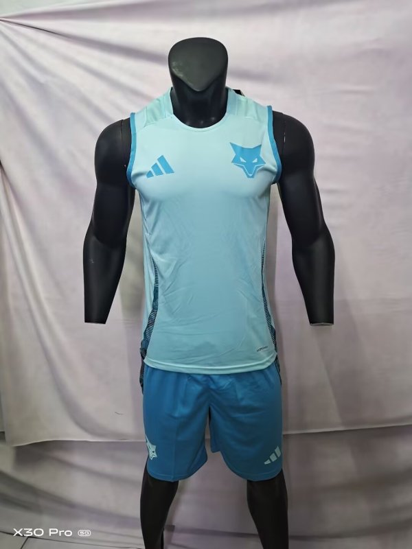 25/26Cruzeiro Blue 1:1 Quality Training Vest（A-Set）