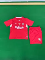 2004/2005 Liverpool Home Kids Retro 1:1  Quality Soccer Jersey