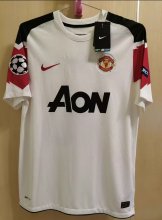 2010/2011 Manchester United  Away Fans 1:1 Retro Soccer Jersey