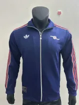 25/26  Arsenal Blue Jacket Tracksuit Retro Player 1:1 Quality