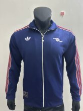 25/26  Arsenal Blue Jacket Tracksuit Retro Player 1:1 Quality