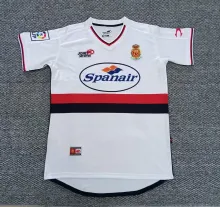 2001/2002 Mallorca  Away White Fans Retro 1:1 Quality Soccer Jersey