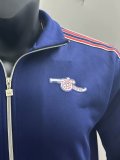 25/26  Arsenal Blue Jacket Tracksuit Retro Player 1:1 Quality