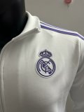 24/25 Real Madrid White Jacket Tracksuit Retro Player 1:1 Quality