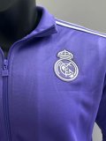 25/26 Real Madrid Purple Jacket Tracksuit Retro Player 1:1 Quality