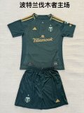 25/26 Portland Timbers Home Kids 1:1 Quality Soccer Jersey