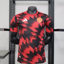 25/26 Manchester United Training Clothes Player 1:1 Quality Soccer Jersey