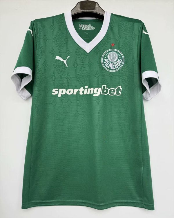 25/26 Palmeiras Home Player 1:1 Quality Soccer Jersey