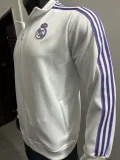 24/25 Real Madrid White Jacket Tracksuit Retro Player 1:1 Quality