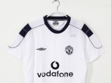 2000/2001 Manchester United Away Fans 1:1 Quality Retro Soccer Jersey