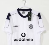 2000/2001 Manchester United Away Fans 1:1 Quality Retro Soccer Jersey