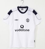2000/2001 Manchester United Away Fans 1:1 Quality Retro Soccer Jersey